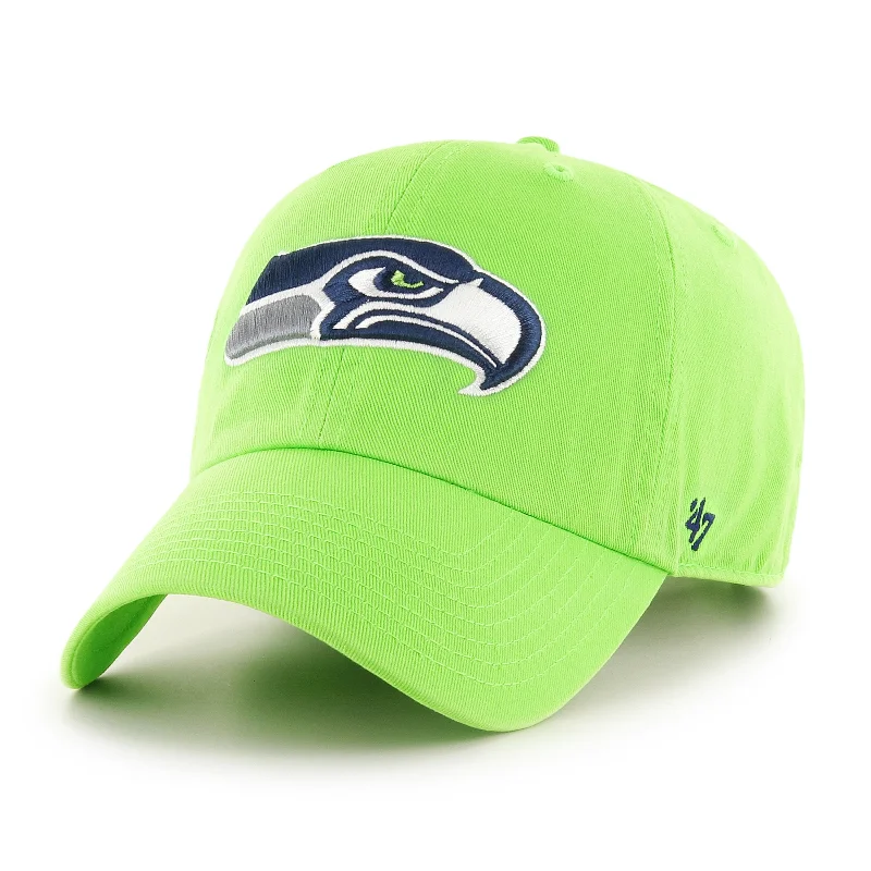 SEATTLE SEAHAWKS LIME 47 CLEAN UP 47 CLEAN UP ALL