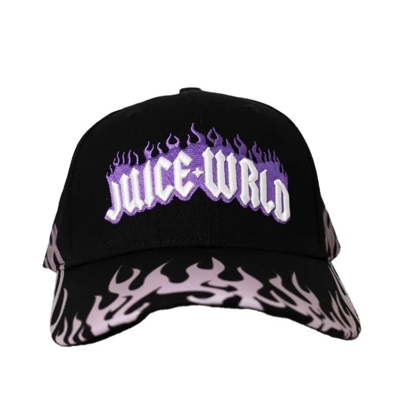 JUICE WRLD FLAME CORDUROY HAT (PURPLE)