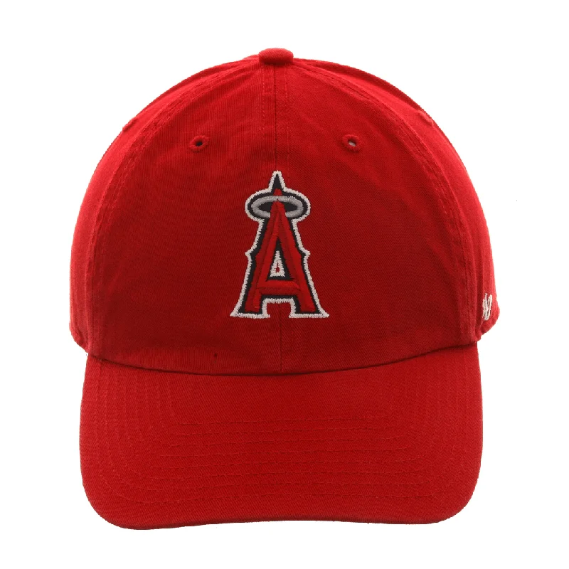 47 Brand Cleanup Los Angeles Angels Game Adjustable Hat - Red