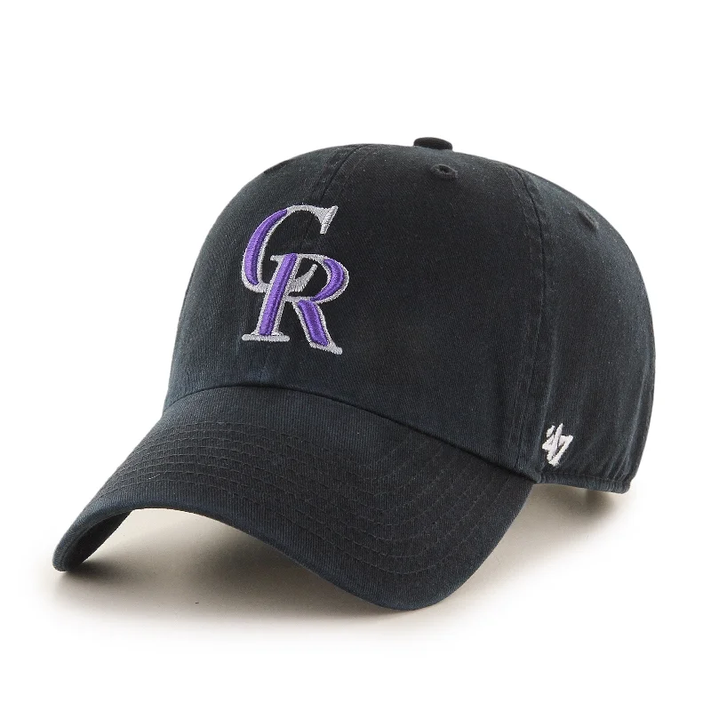 COLORADO ROCKIES BLACK 47 CLEAN UP 47 CLEAN UP ALL