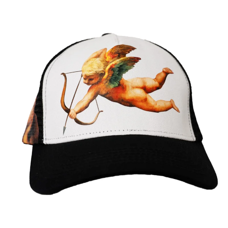 CUPID TRUCKER HAT (BLACK)