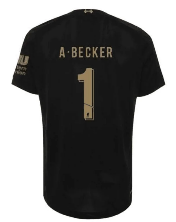 Alisson Becker 19/20 Goalkeeper Club Font Jersey