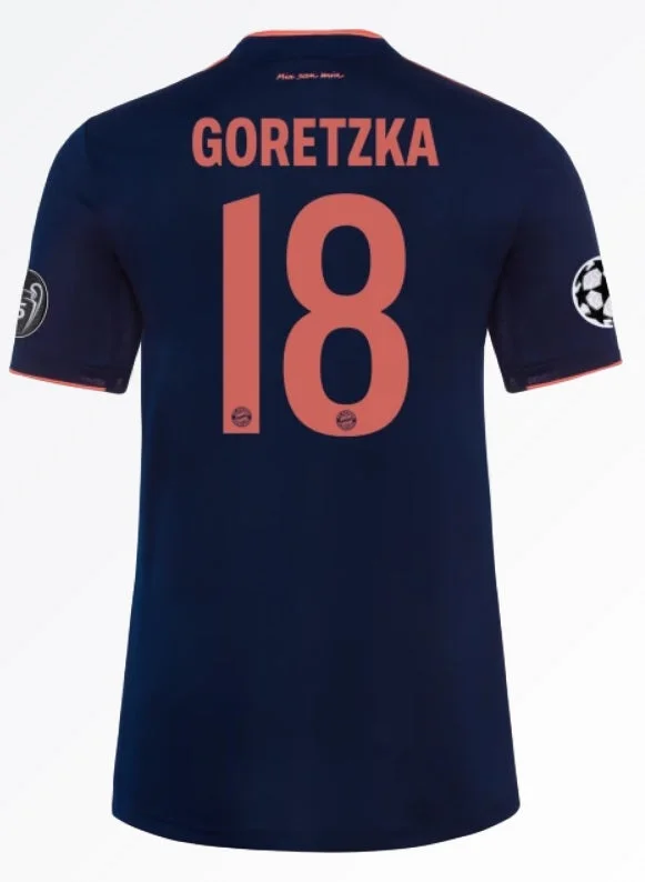 Bayern Munich Goretzka 19/20 3rd Jersey