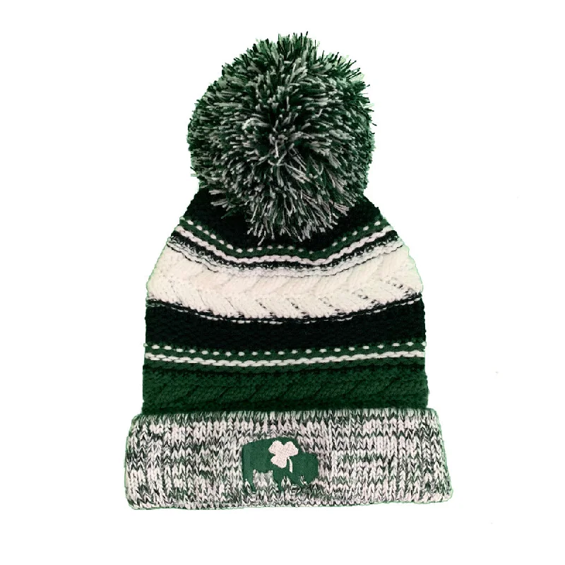 BFLO Irish Pom Pom Beanie