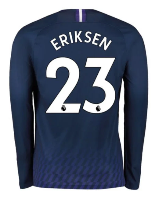 Christian Eriksen Long Sleeve 19/20 Away Jersey