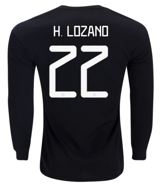 Hirving Lozano Mexico 2019 Long Sleeve Home Jersey