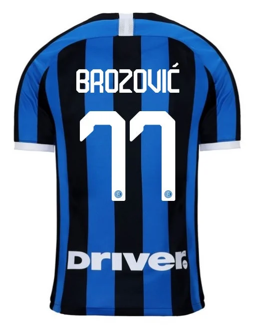 Inter Milan Marcelo Brozovic 19/20 Home Jersey