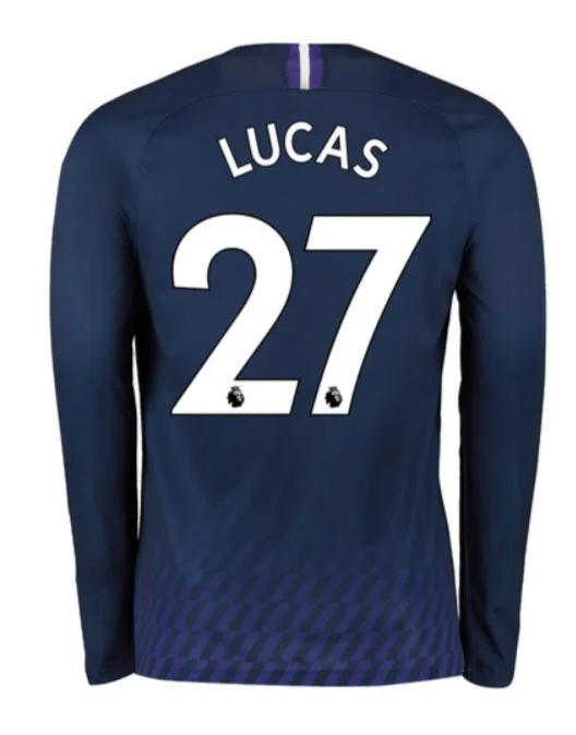 Lucas Moura Tottenham Hotspur LS 19/20 Away Jersey