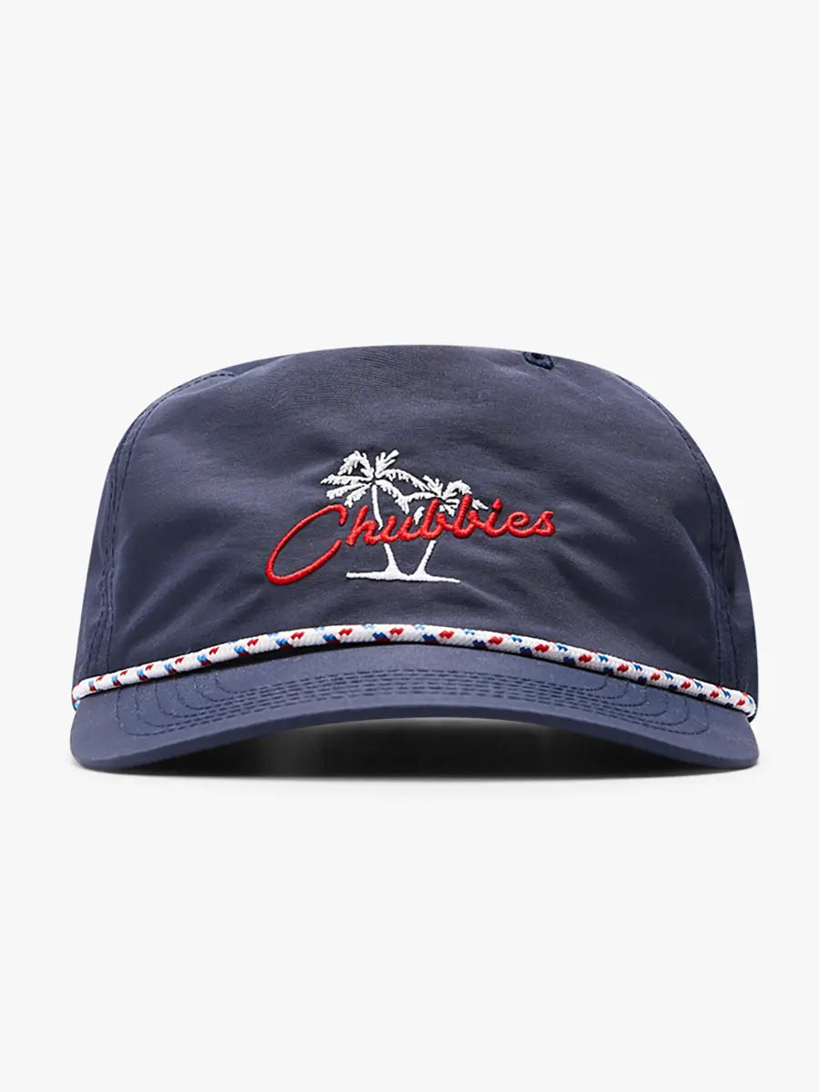 Navy Nylon Rope Hat