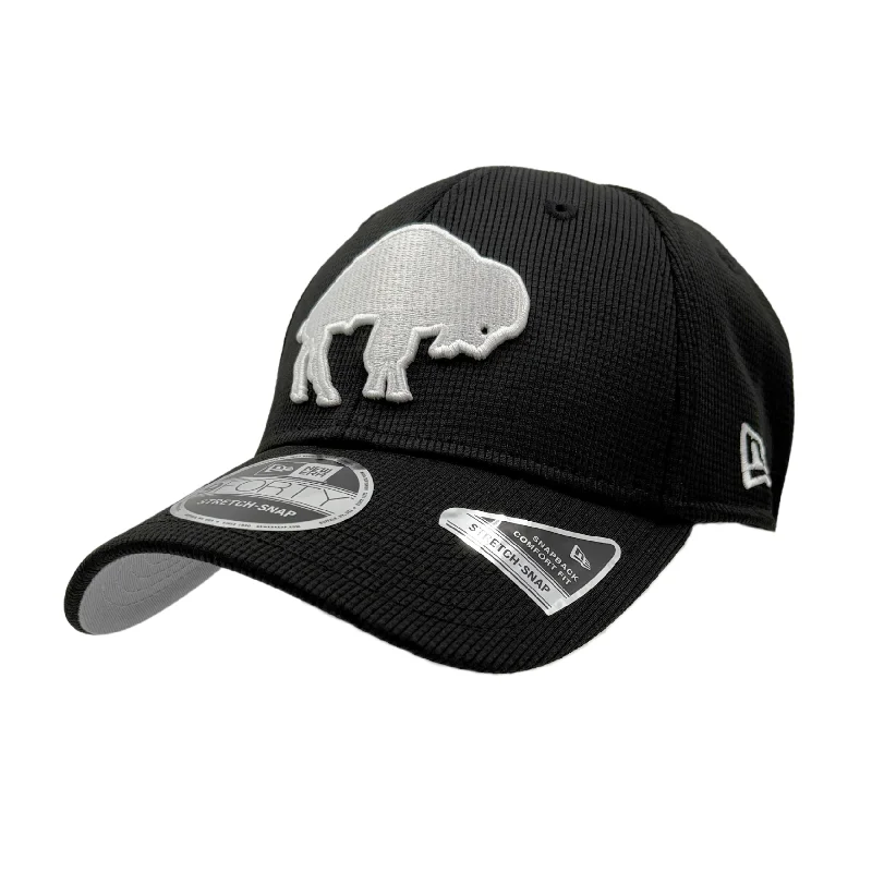 New Era 9FORTY Bills Pivot Sport Night Secondary Logo Stretch-Snap Hat