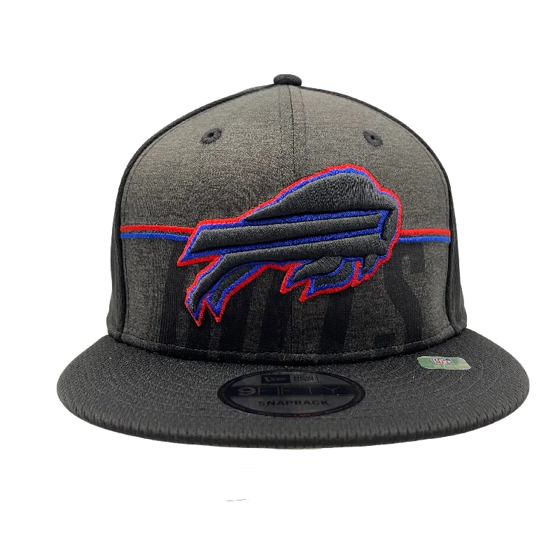 New Era Bills 2023 Official Training Camp Black Snapback Hat