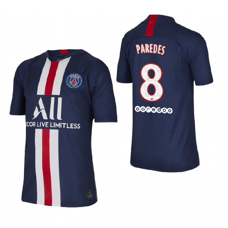 Paris Saint-Germain Paredes Youth 19/20 Home Jersey