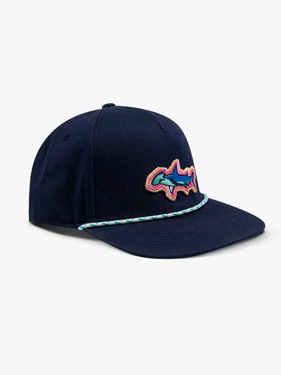 The Navy Shark Cord Hat