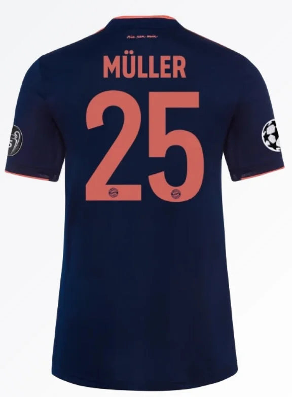 Thomas Muller Bayern Munich 19/20 Third Jersey