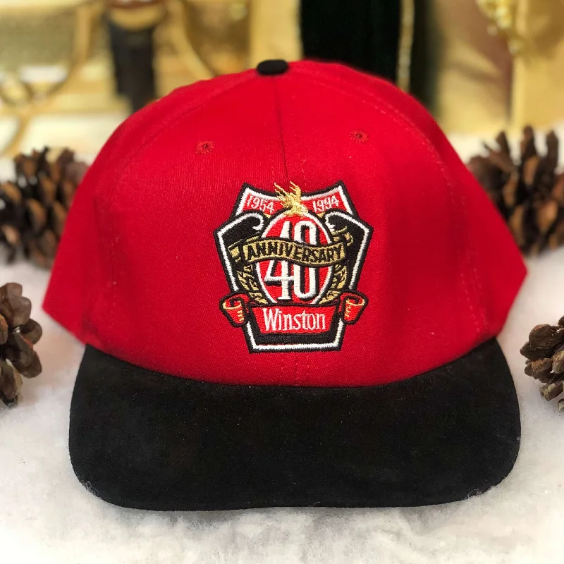 Vintage 1994 Winston Racing 40th Anniversary Snapback Hat