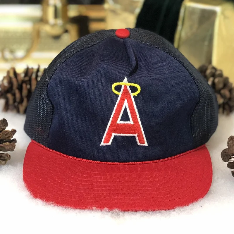 Vintage Deadstock NWOT MLB Anaheim Angels Twins Enterprise Trucker Hat