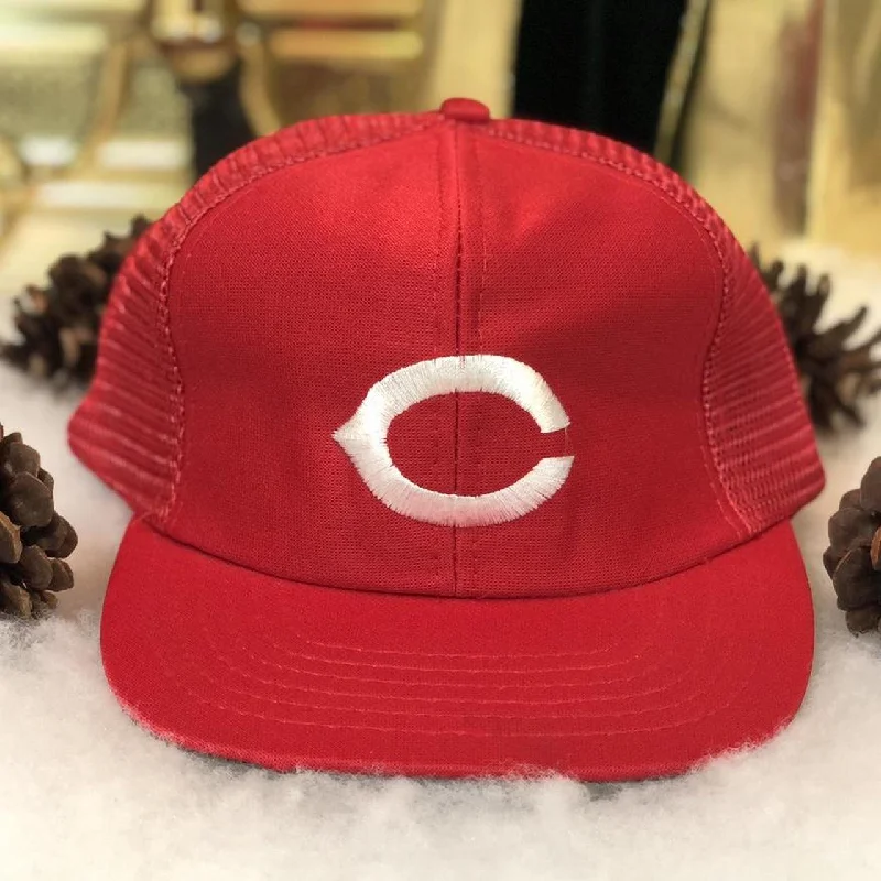 Vintage Deadstock NWOT MLB Cincinnati Reds *YOUTH* Trucker Hat