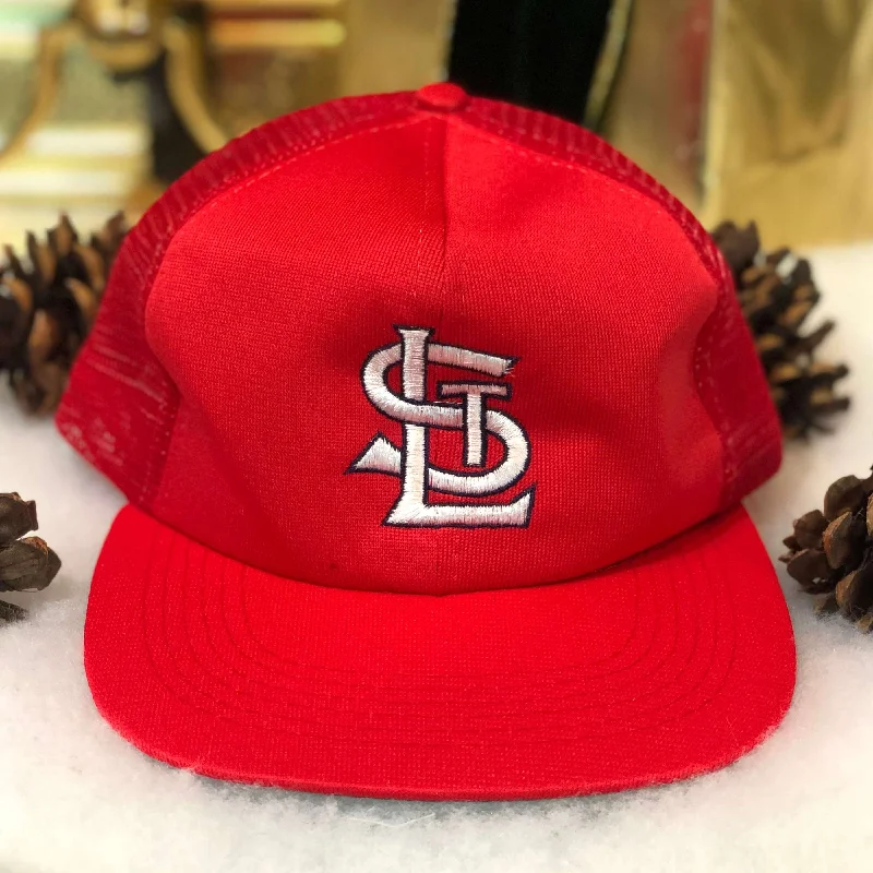 Vintage Deadstock NWOT MLB St. Louis Cardinals Universal Trucker Hat