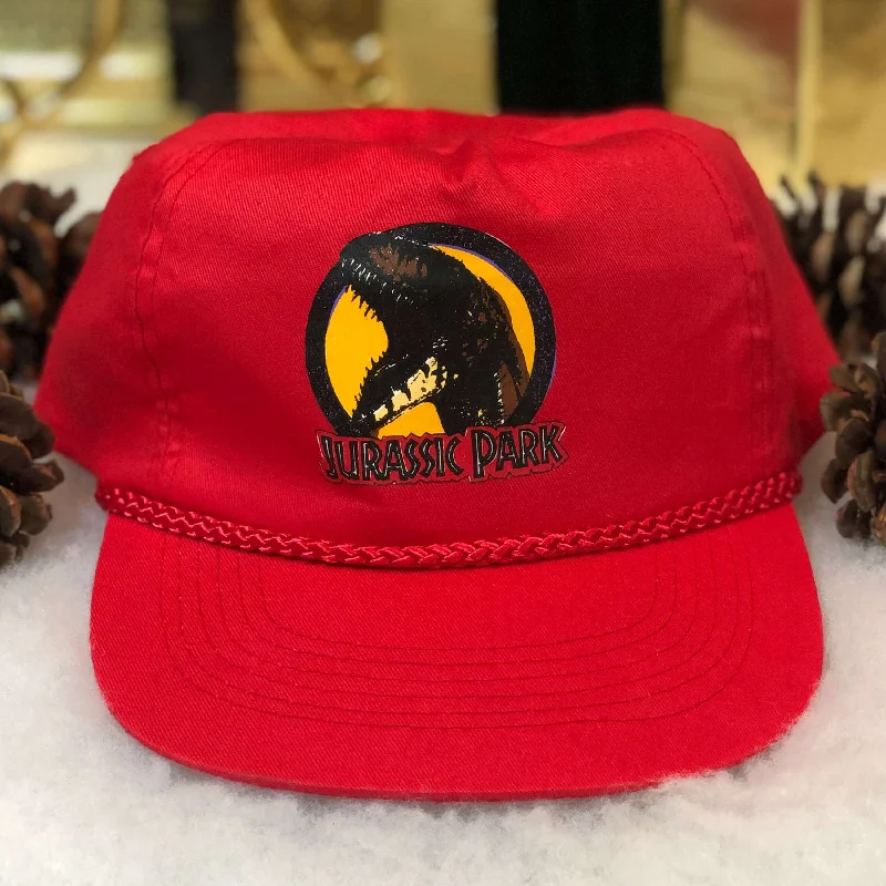 Vintage Jurassic Park Movie Twill Snapback Hat