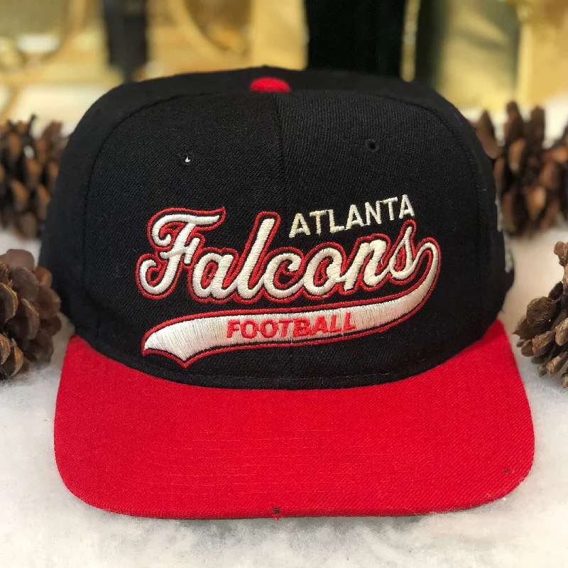 Vintage NFL Atlanta Falcons Starter Tailsweep Script Wool Snapback Hat