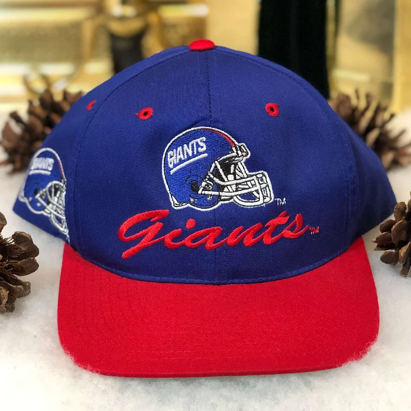 Vintage NFL New York Giants Logo 7 Twill Snapback Hat