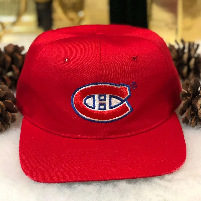 Vintage NHL Montreal Canadiens Starter Twill Snapaback Hat