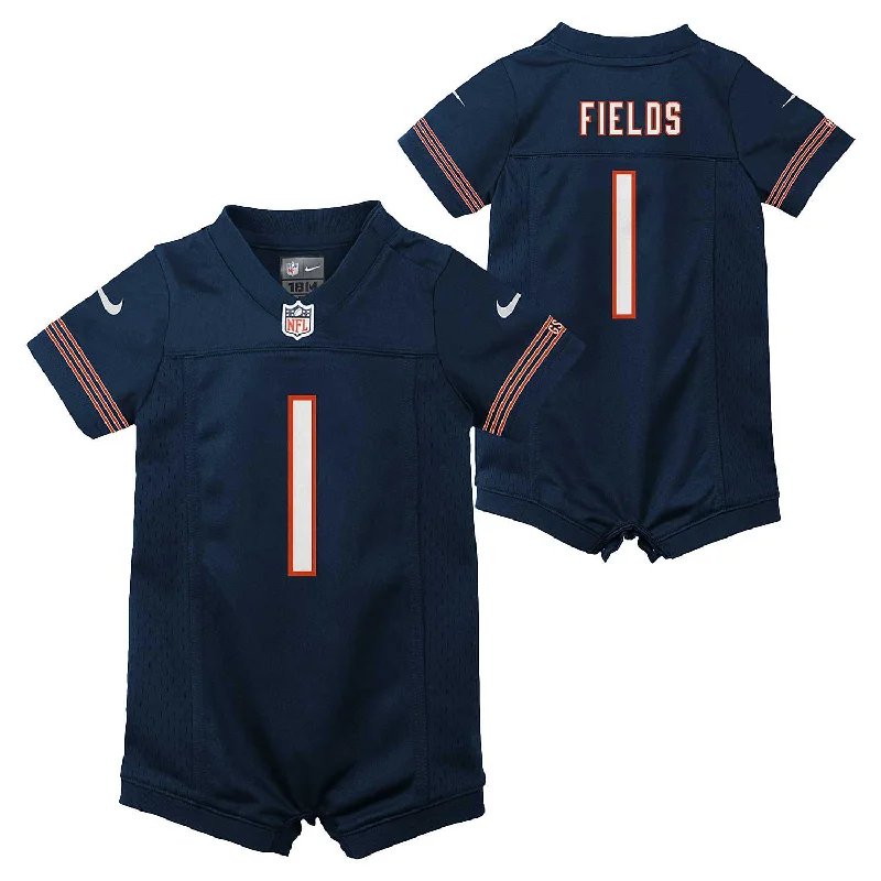 Chicago Bears Justin Fields Infant Jersey Romper