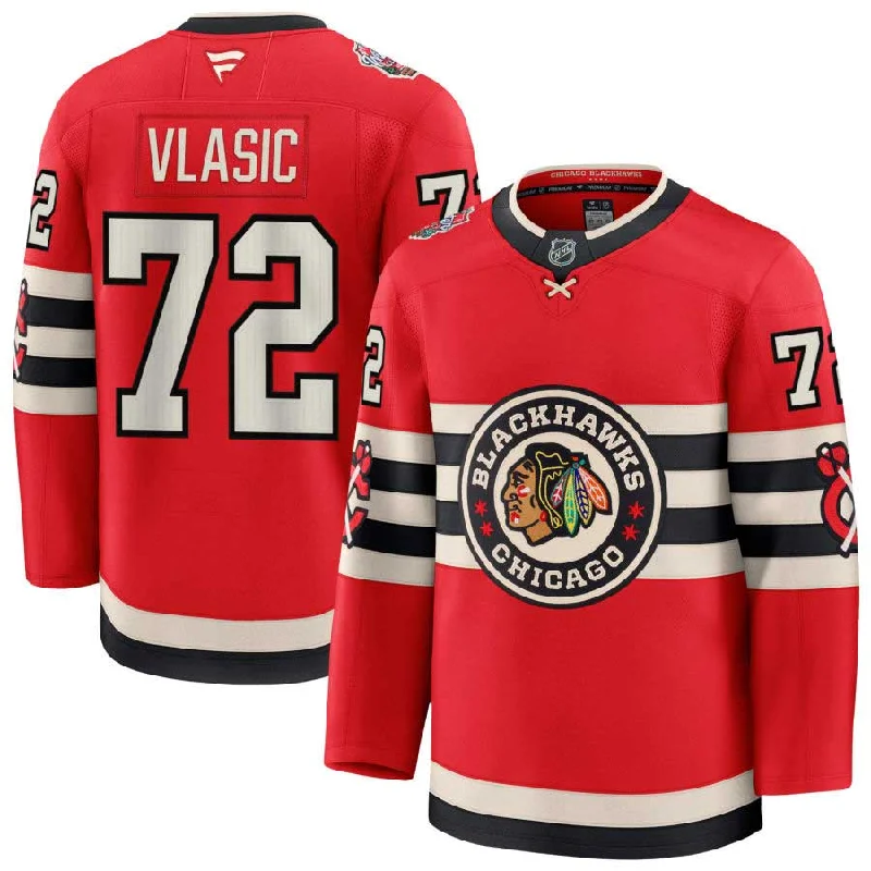 Chicago Blackhawks 2025 Alex Vlasic Winter Classic Premium Jersey