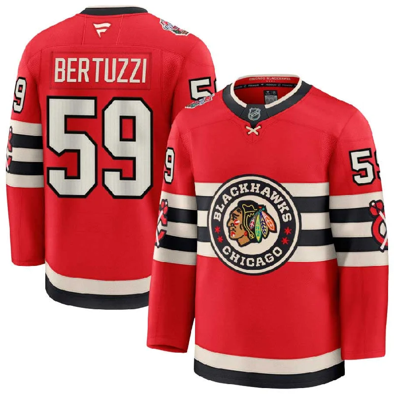 Chicago Blackhawks 2025 Tyler Bertuzzi Winter Classic Premium Jersey