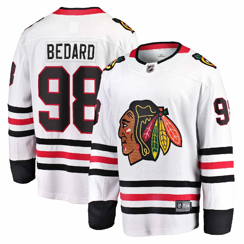 Chicago Blackhawks Connor Bedard Fanatics Road Breakaway Jersey