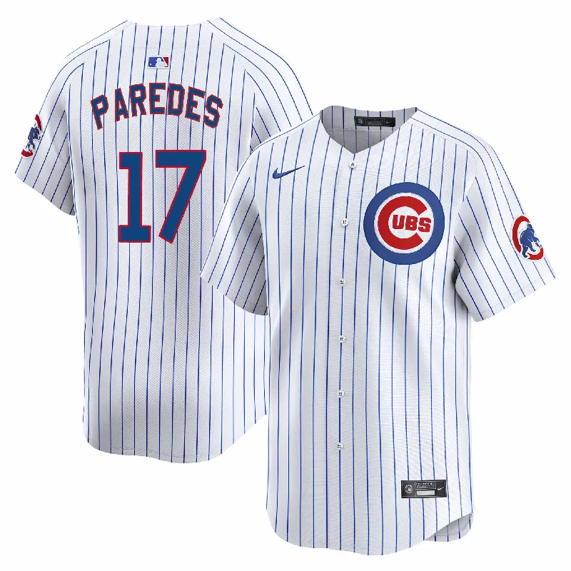 Chicago Cubs Isaac Paredes Nike Home Vapor Limited Jersey W/ Authentic Lettering