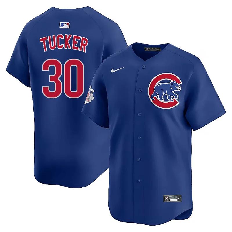 Chicago Cubs Kyle Tucker Nike Alternate Vapor Limited Jersey W/ Authentic Lettering