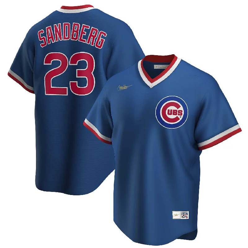 Chicago Cubs Ryne Sandberg Nike Alternate Vintage Pullover Jersey W/ Authentic Lettering