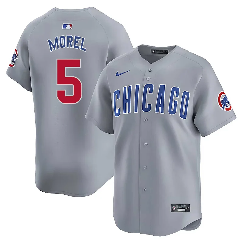 Chicago Cubs Christopher Morel Nike Road Vapor Limited Jersey W/ Authentic Lettering