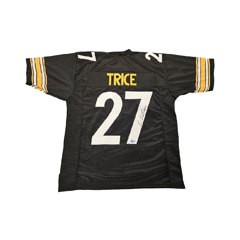 Cory Trice Signed Custom Black Football Jersey