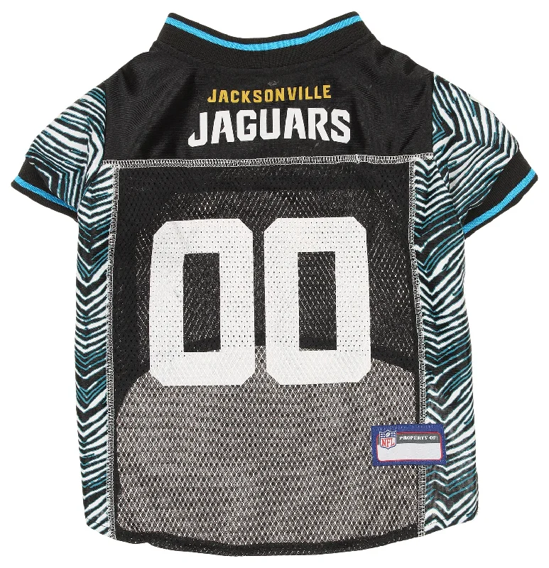 Zubaz X Pets First NFL Jacksonville Jaguars Team Pet Jersey For Dogs