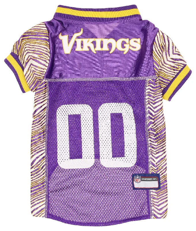 Zubaz X Pets First NFL Minnesota Vikings Jersey For Dogs & Cats