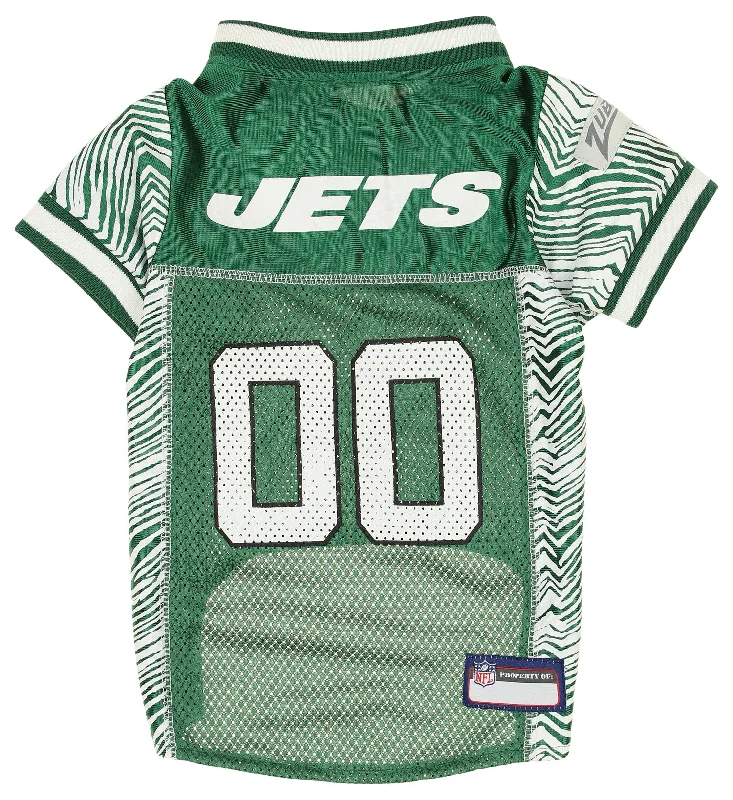 Zubaz X Pets First NFL New York Jets Jersey For Dogs & Cats, Large